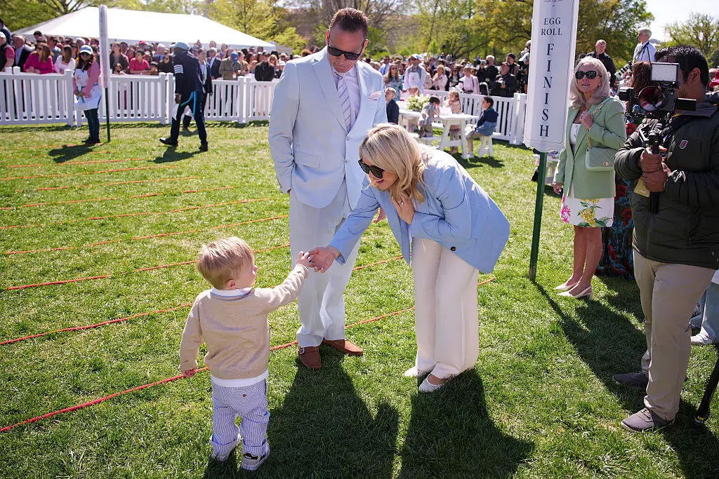 Karoline Leavitt announced on Aug. 12 that she was leaving her role as White House press secretary. (Photo by Andrew Harnik/Getty Images)