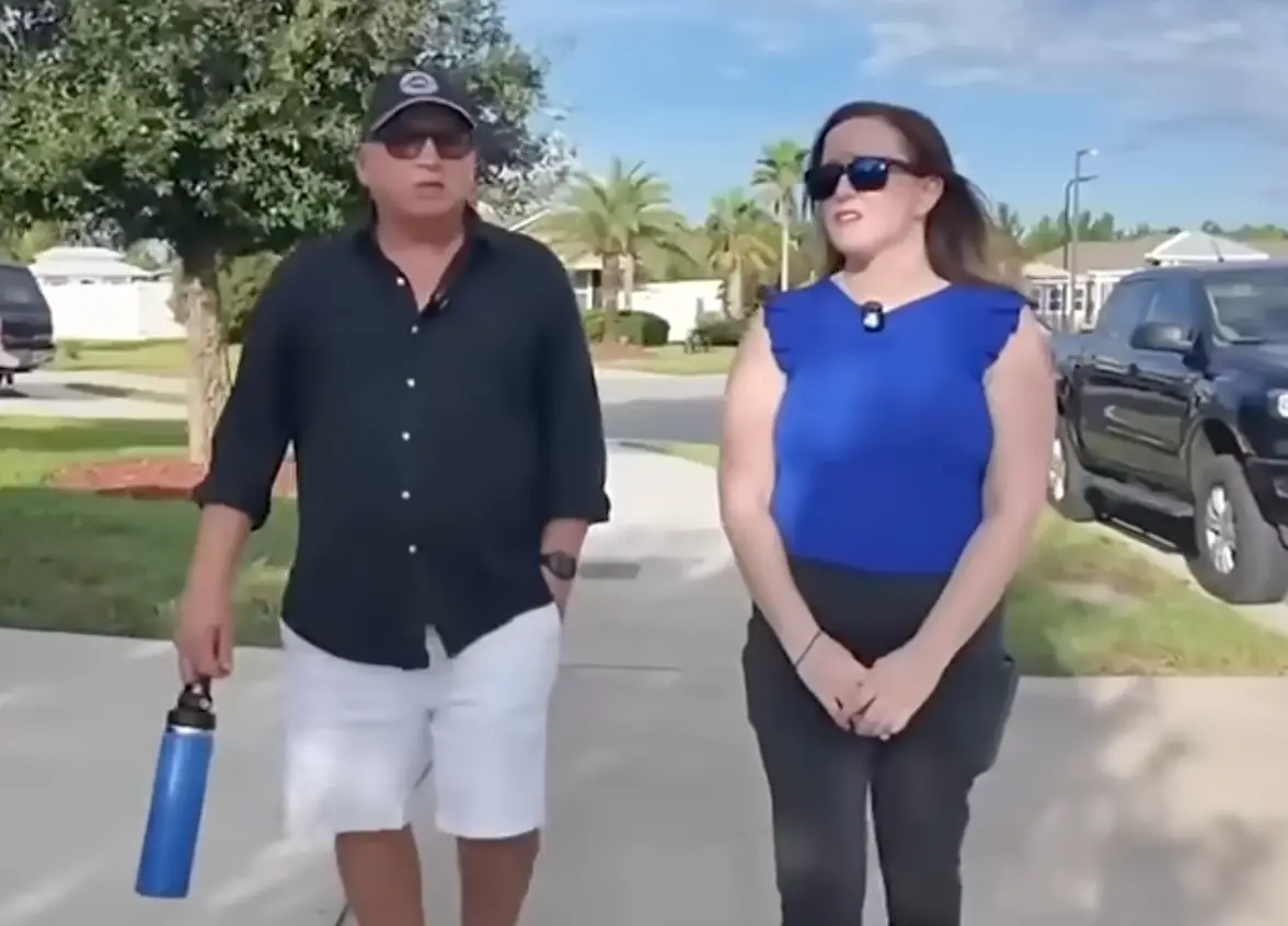 Neighbor William Buck (L) who has children living nearby, said he disagreed with the board's decision to push the costs onto the wider community. (News4JAX)