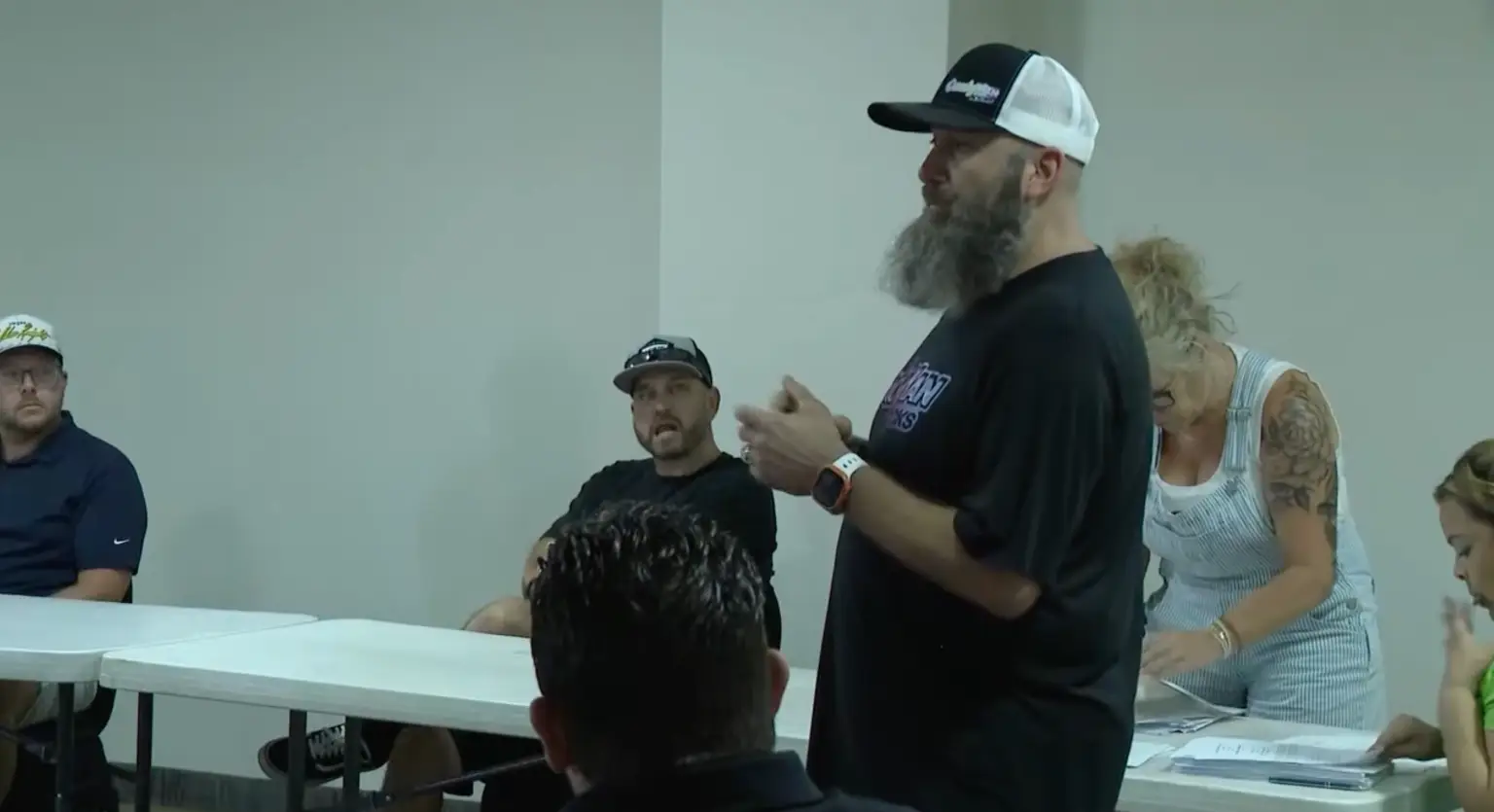 Martin held a meeting to kick out three board members (12 News/YouTube)