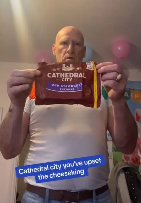 The 'Cheese King' seems to be in 'grate' shape.