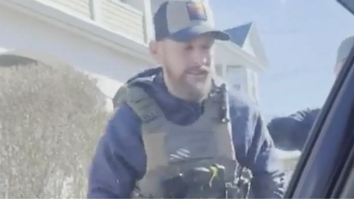 Horrifying footage shows ICE agent smashing car window to detain man despite having no criminal record