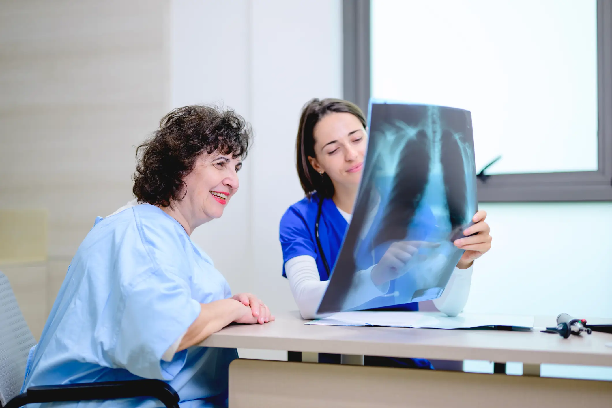 Lung adenocarcinoma is the most common type of non-small cell lung cancer, according to Macmillan Cancer Support. (Getty Stock Image)