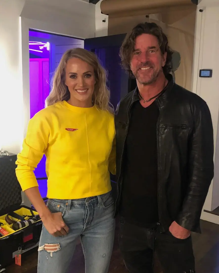 Carrie Underwood posted a touching tribute to Brett James and his family following the tragic news (Instagram/carrieunderwood)