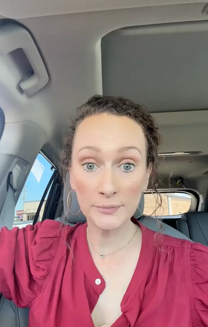 The TikToker ordered the questionable drink. (TikTok/@mississippimemaw)