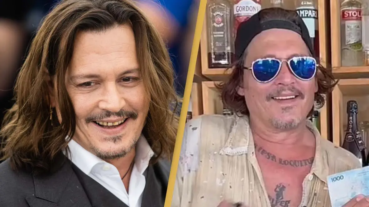 Johnny Depp showcases huge dental makeover a year after fans noticed his 'rotting' teeth