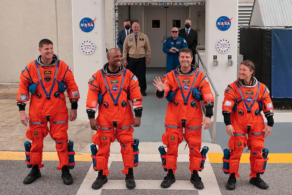 The astronauts are flying farther than anyone else (Photo by Chip Somodevilla/Getty Images)