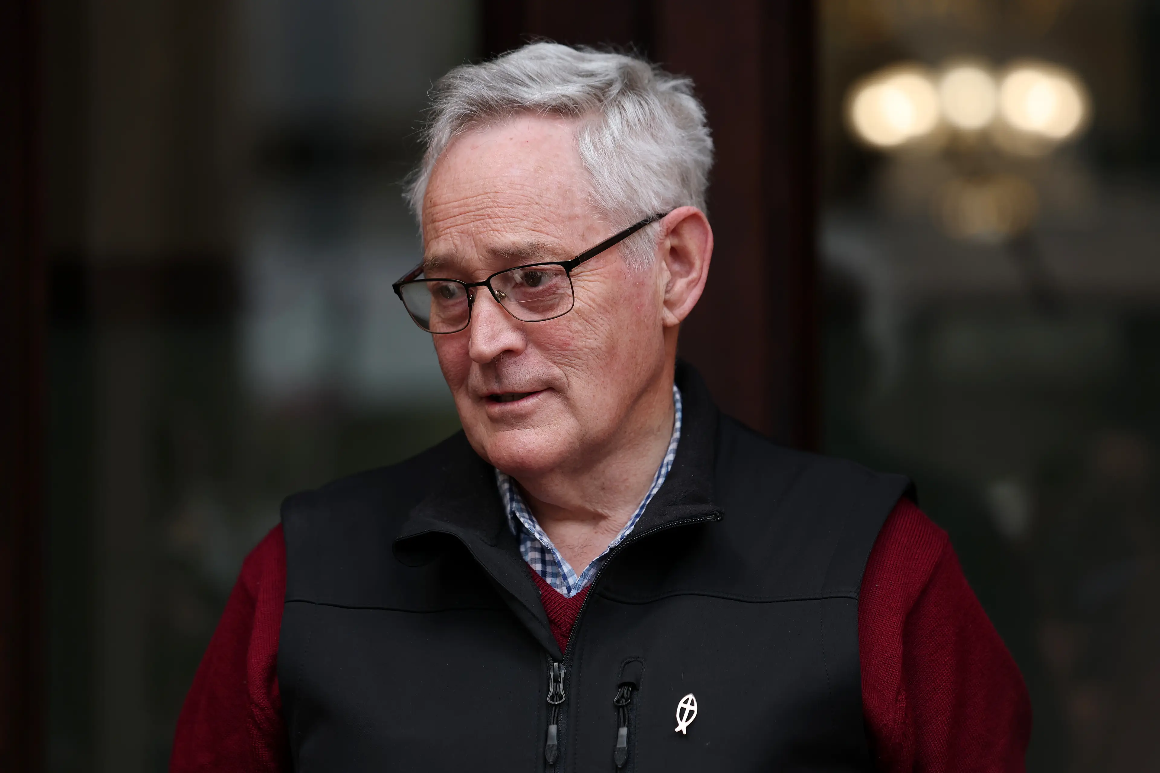 Ian Wilkinson spoke out after the sentencing (Morgan Hancock/Getty Images)