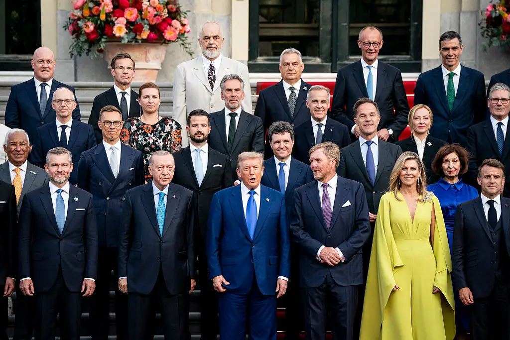 People claimed Trump could have used a 'body double' (HAIYUN JIANG/POOL/AFP via Getty Images)