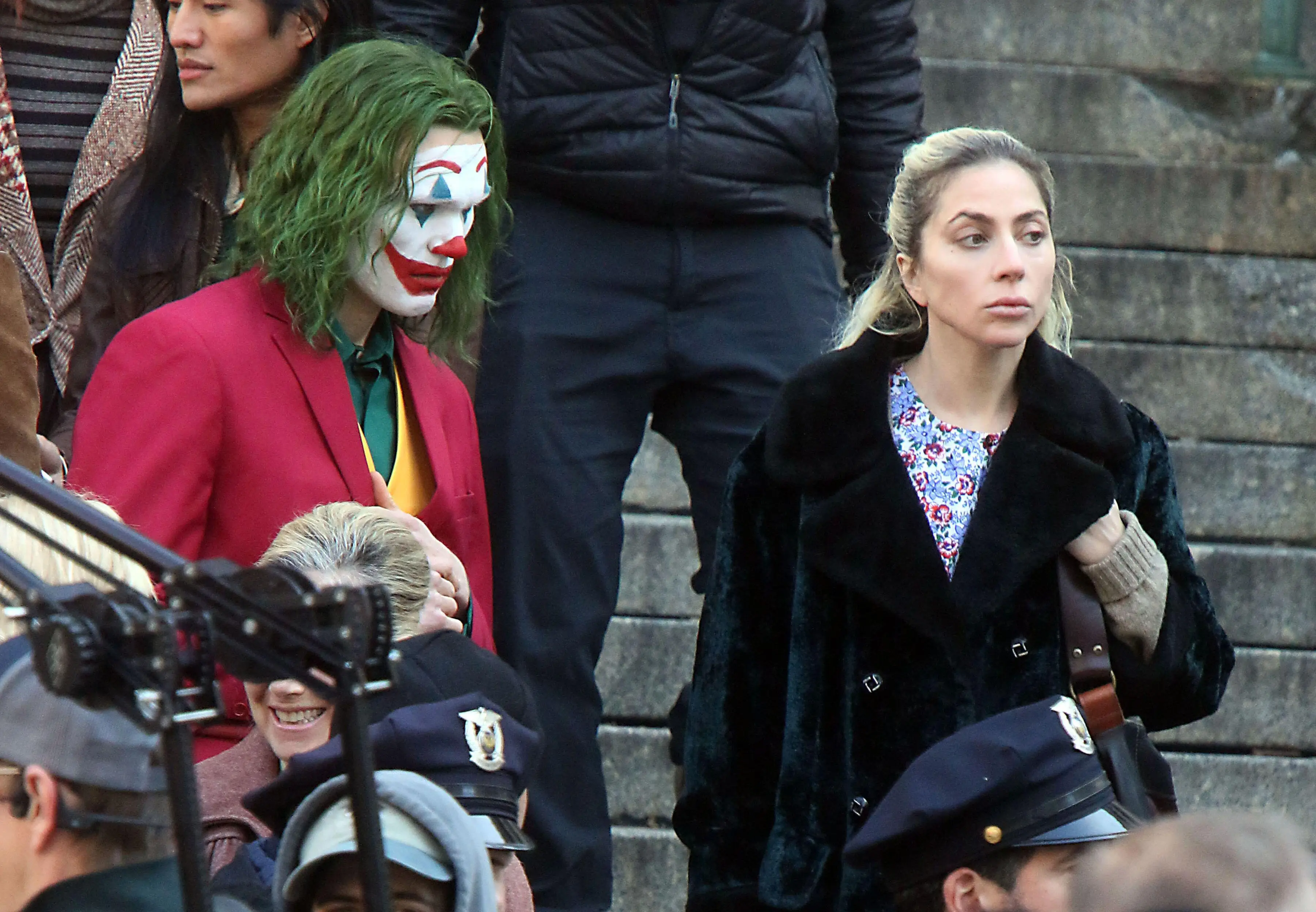 Fans were desperate to get closer to Lady Gaga.