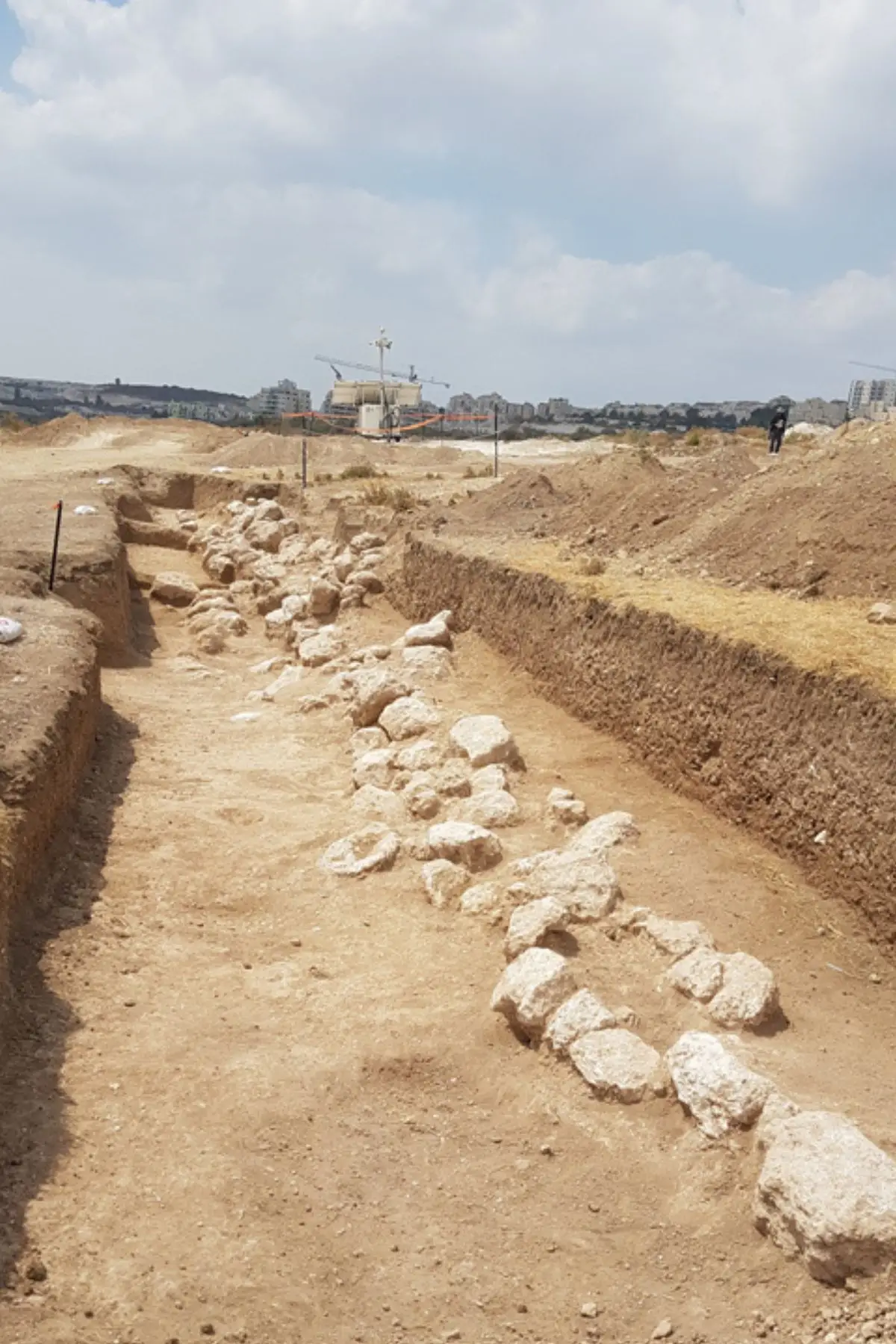 Pottery bearing a King's impression has been found at Zanoah. (Israel Antiques Authority)