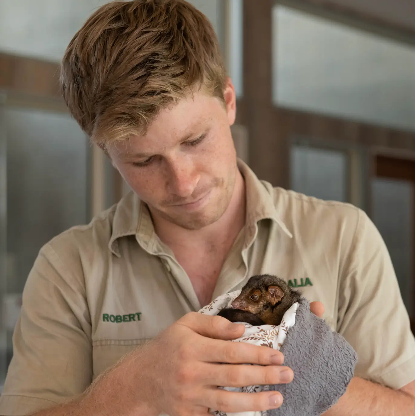 Robert Irwin is closely following his father's footsteps by working in conservation and educating the world on wildlife (Instagram/@robertirwinphotography)