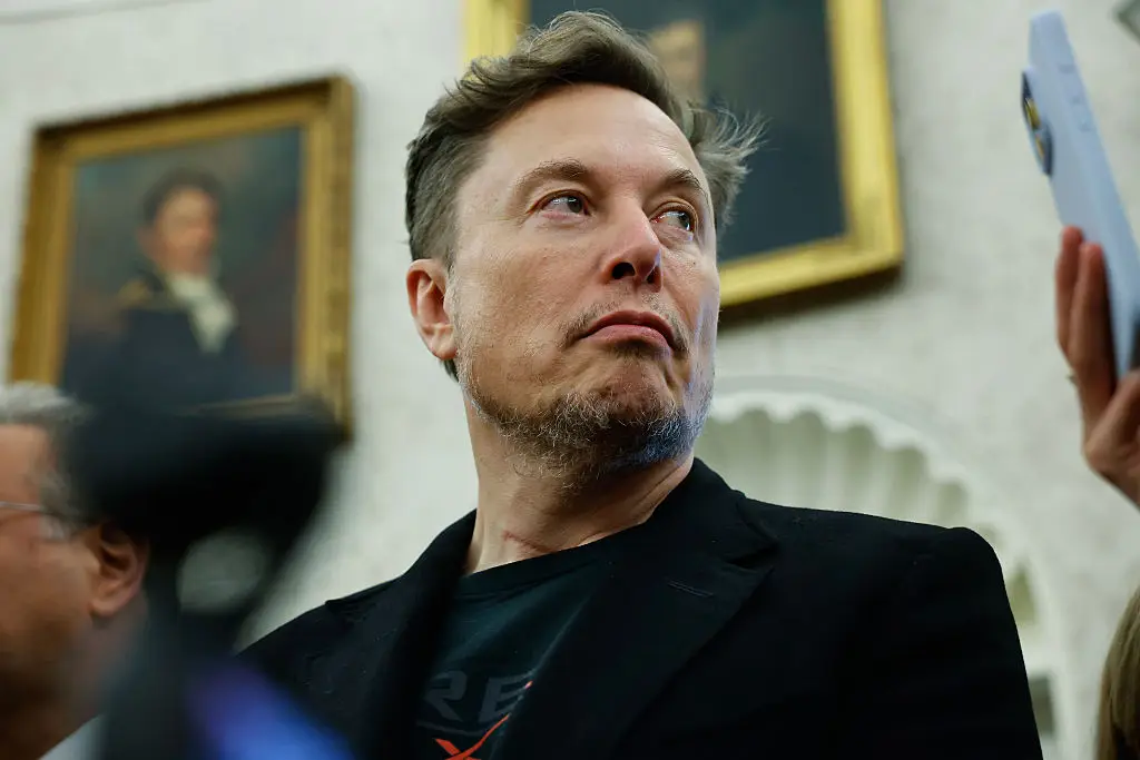 Elon Musk publicly criticized the Trump administration shortly before he stepped down from his government role (Chip Somodevilla/Getty Images)