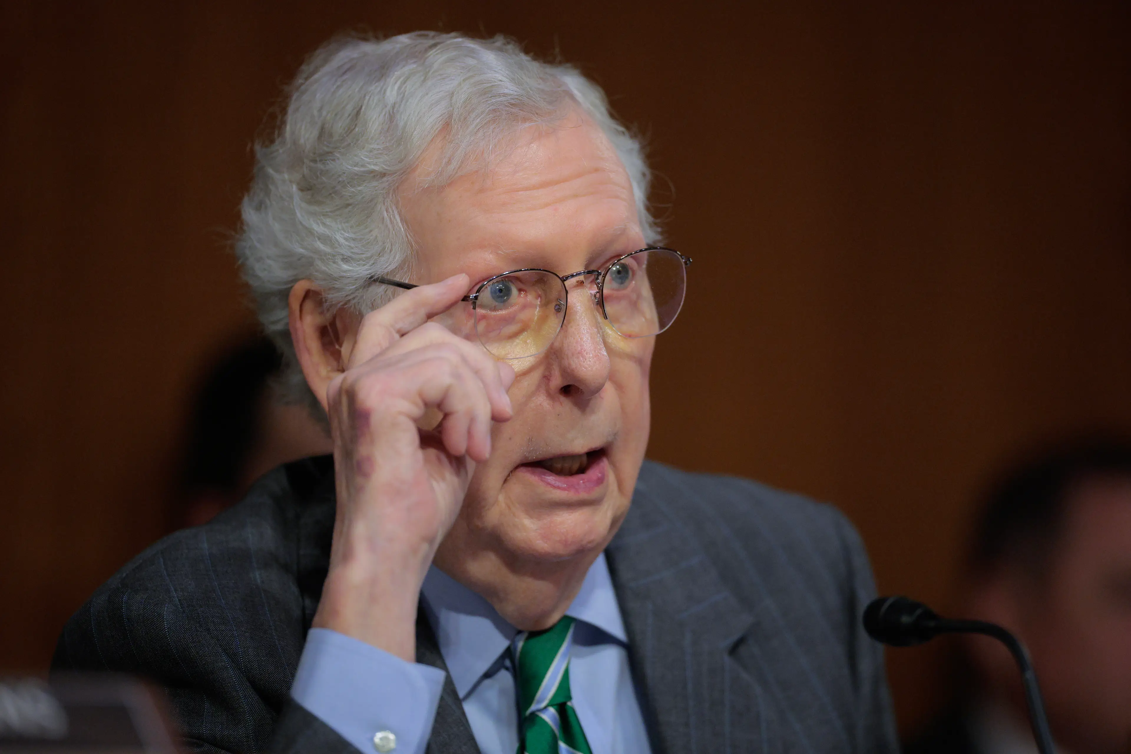 Mitch McConnell has had a few health issues in recent months (Chip Somodevilla/Getty Images)