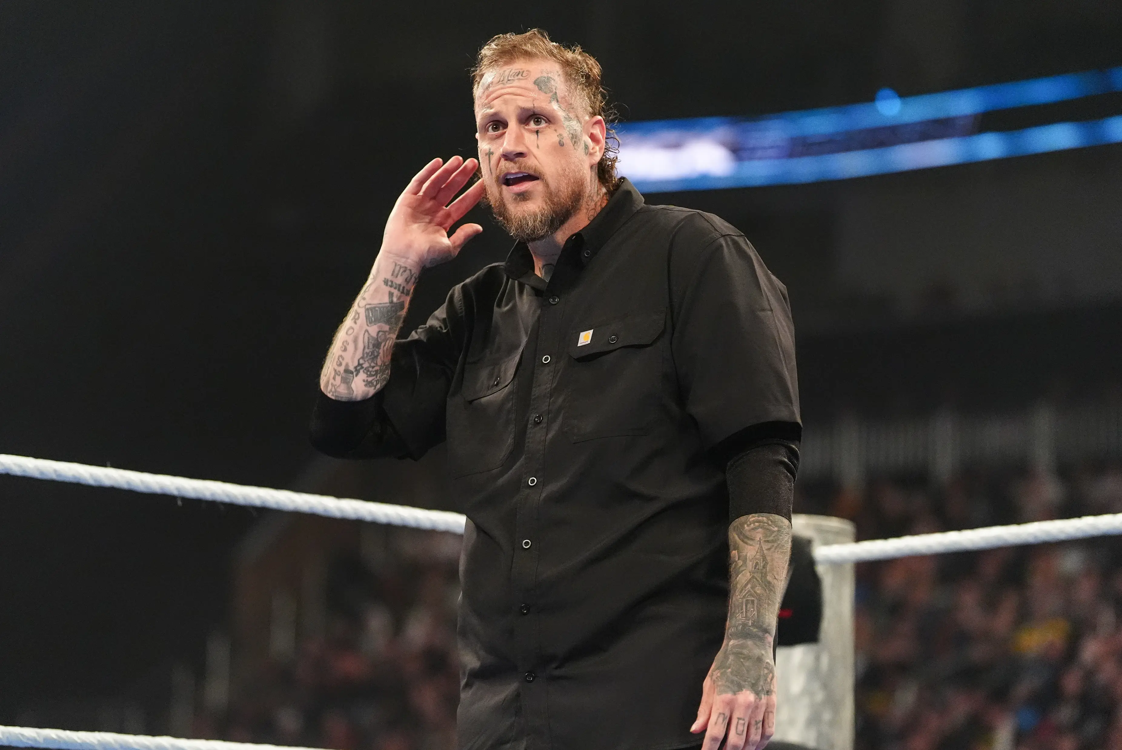 The singer has shed around 300lb over the last few years (Georgiana Dallas/WWE via Getty Images)