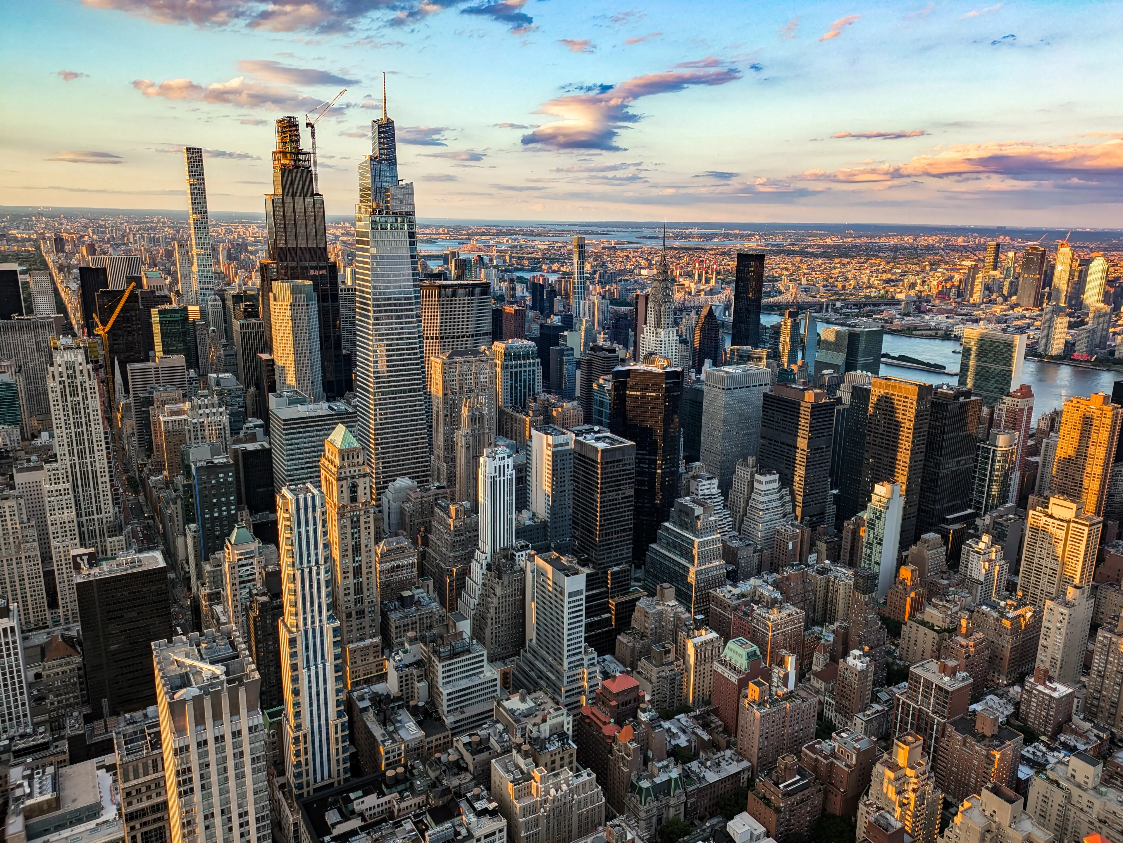 A terrifying simulation has showed what would become on NYC if the world's ice caps were to melt (Getty Stock Image)