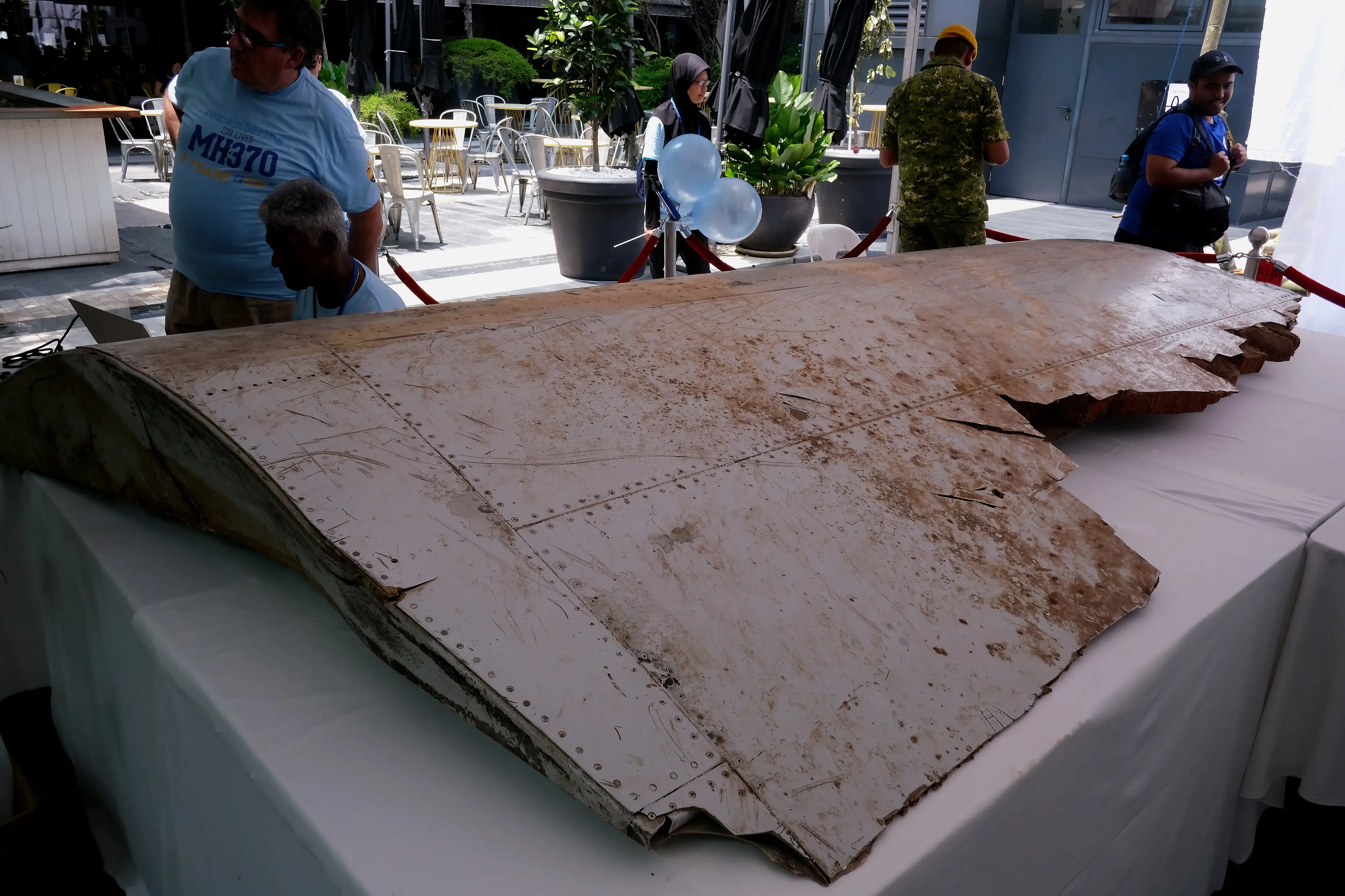 Debris from the plane has washed up over the years (Mohd Samsul Mohd Said/Getty Images)