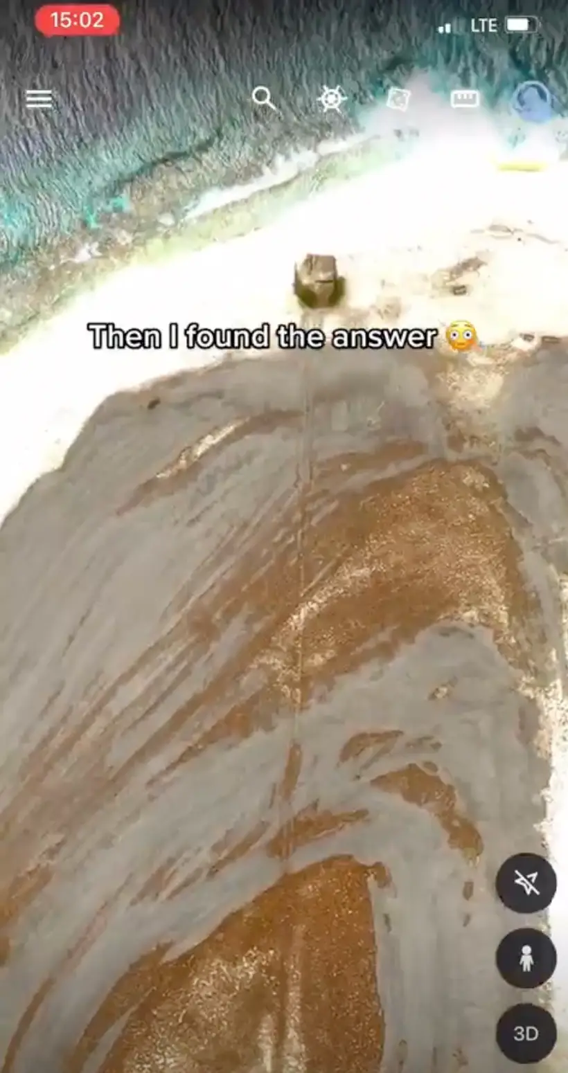 Some think the UFO could be part of a wrecked ship.