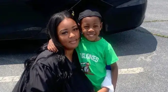 Adriana and her elder son Chase (GoFundMe) 