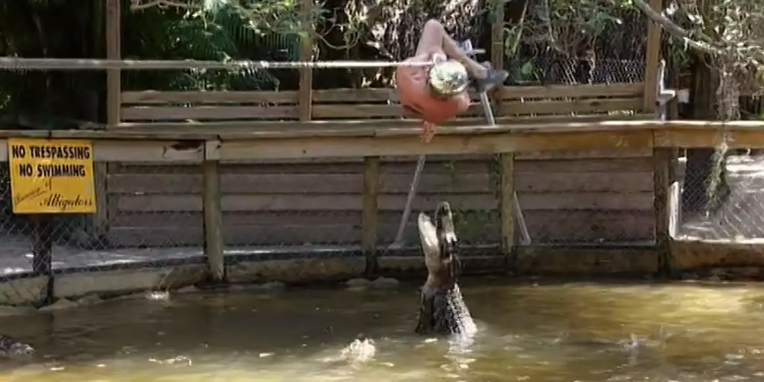 Steve-O has done lots of crazy stunts for his TV series Jackass.