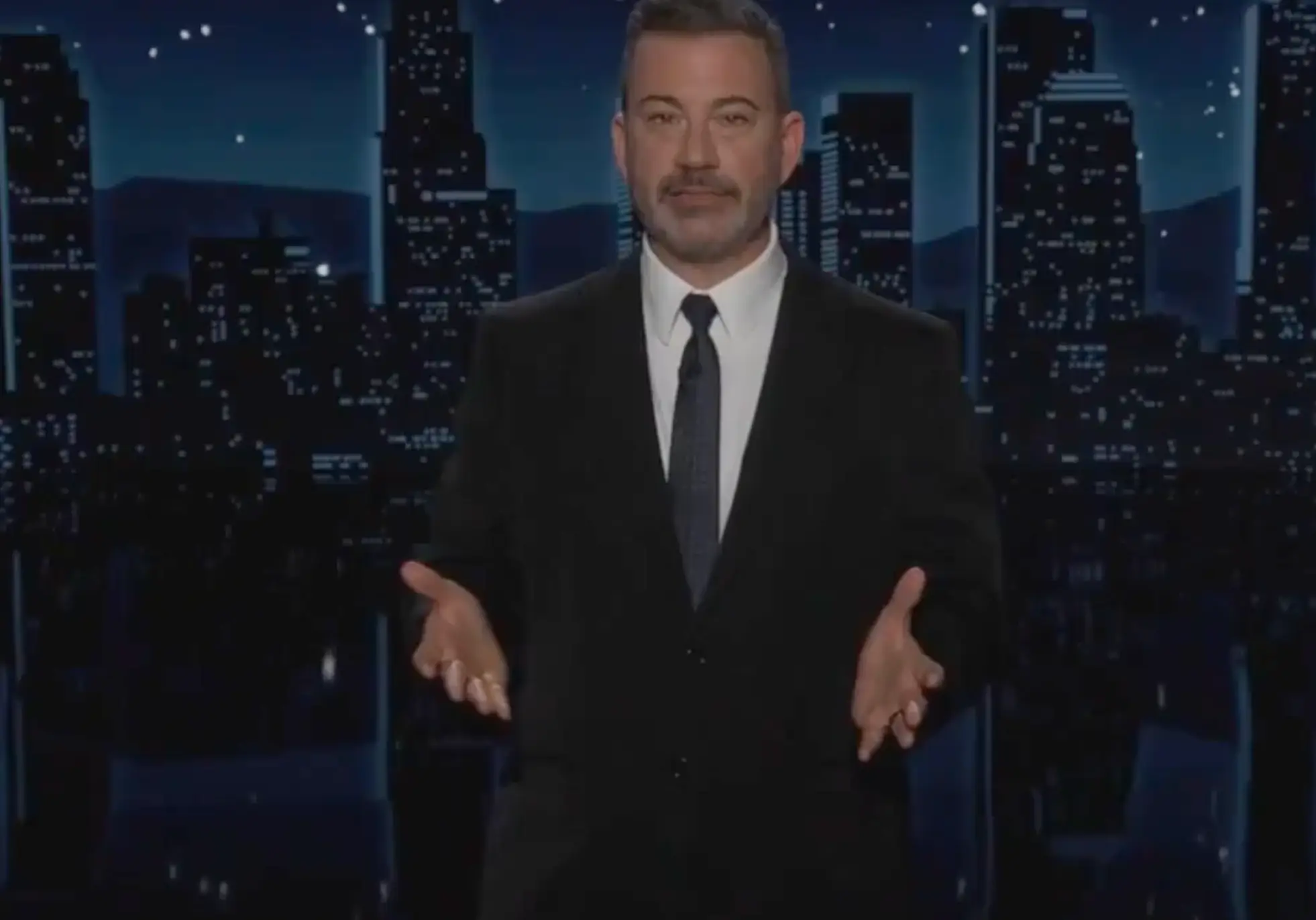 Kimmel mocked Trump for changing the topic when asked about Charlie Kirk (Jimmy Kimmel Live)