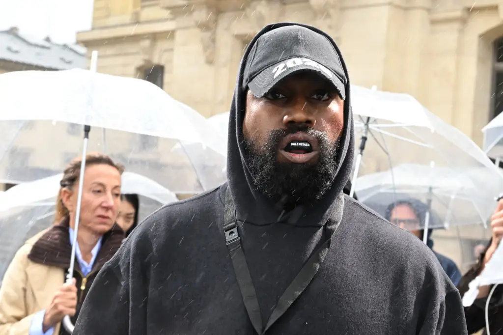 Kanye West is being sued by a former employer (Corbis/Corbis via Getty Images)