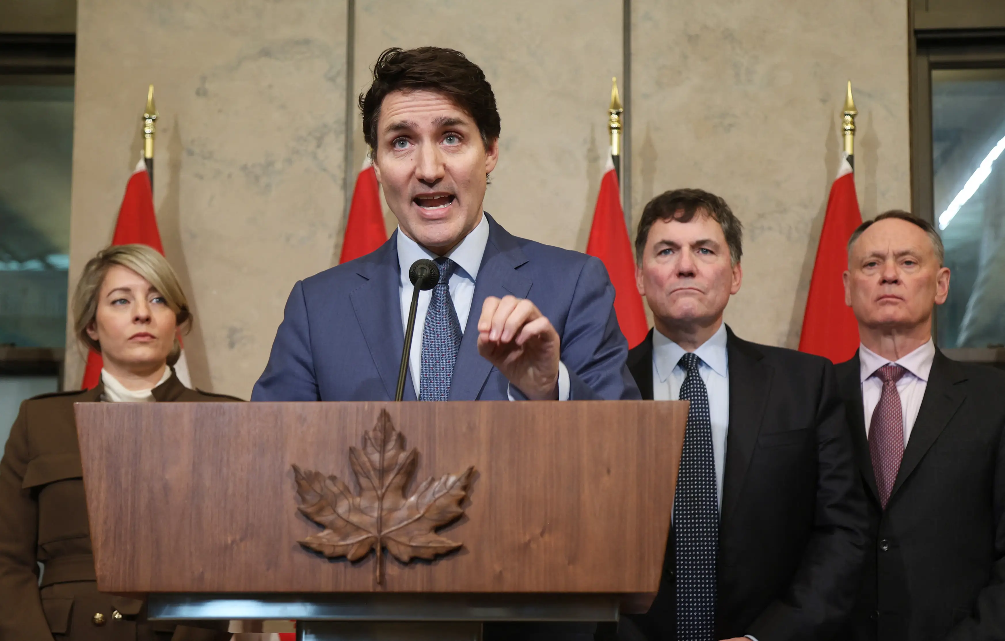 Canadian Prime Minister Justin Trudeau (DAVE CHAN/AFP via Getty Images)