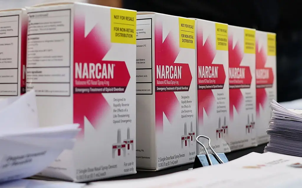 Narcan nasal sprays are used to treat opioid overdoses (Thomas A. Ferrara/Newsday RM via Getty Images)