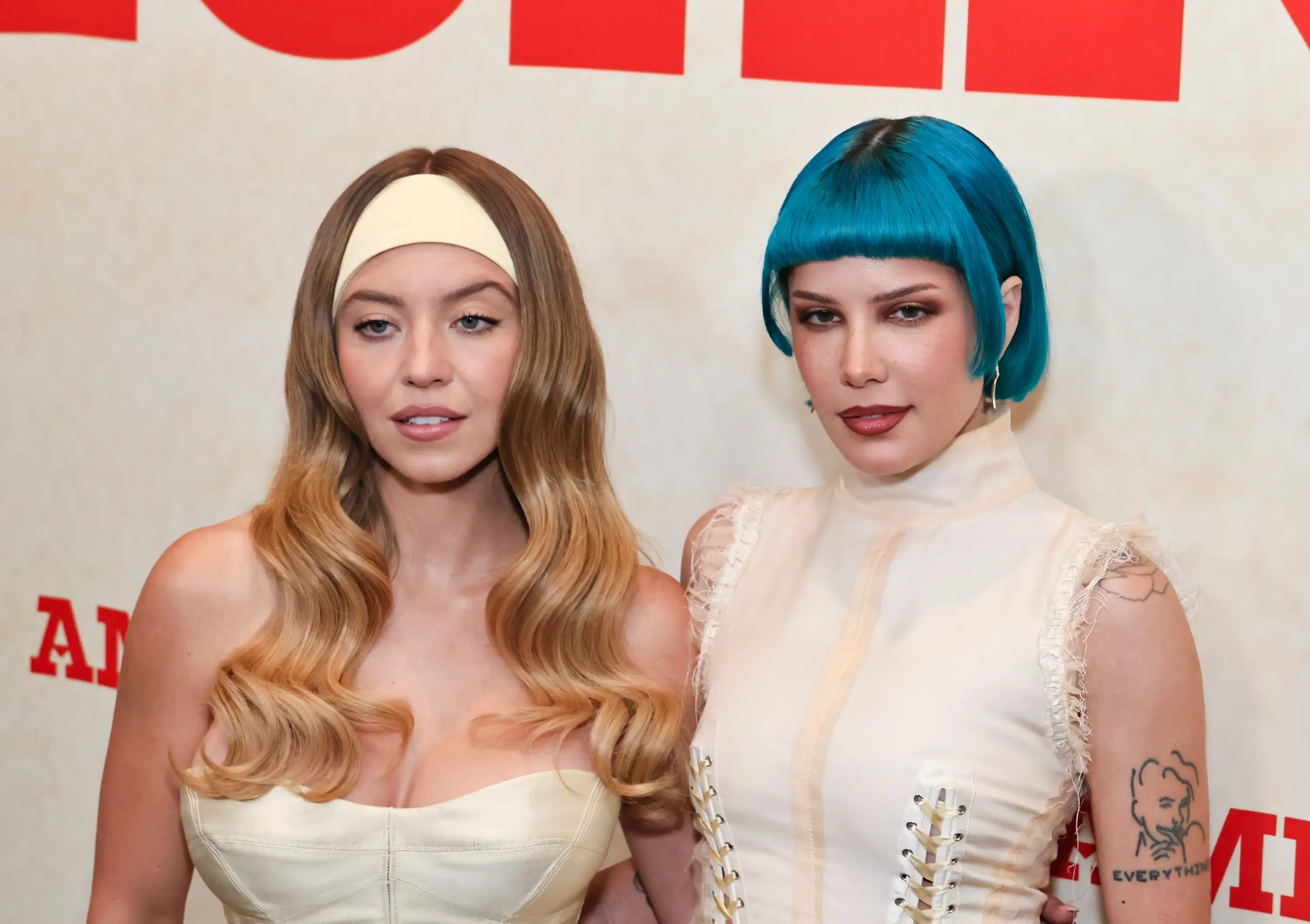 Halsey stars alongside Sweeney in 'Americana' (Rodin Eckenroth/WireImage)