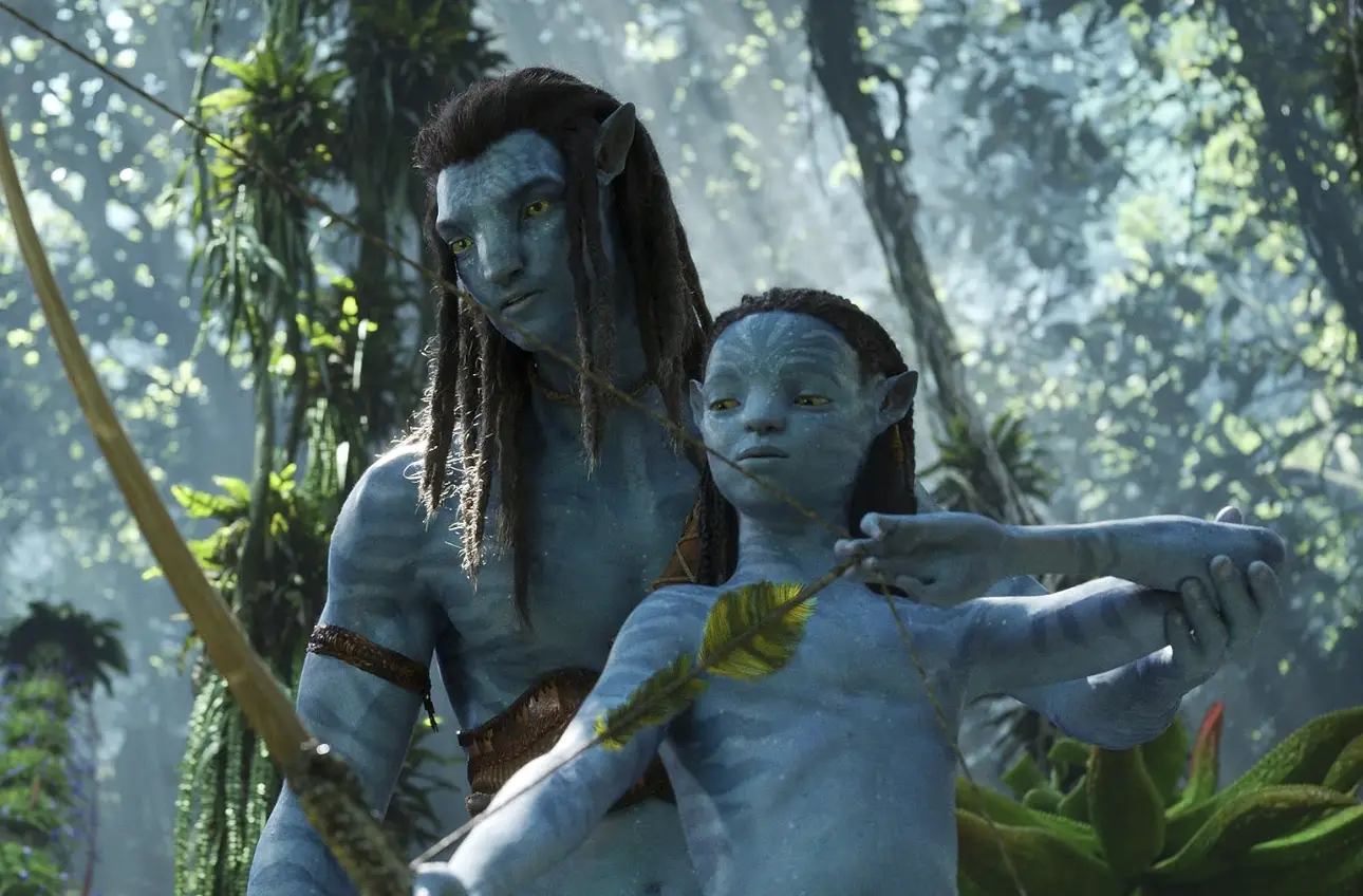 Jamie Flatters plays the role of Jake and Neytiri's son Neteyam (20th Century Studios) 