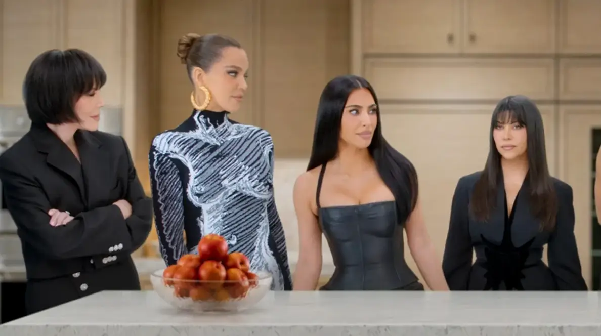 It was certainly a different start to The Kardashians (Hulu)