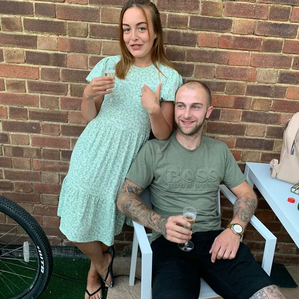 Beth Martin and her husband Luke (GoFundMe)