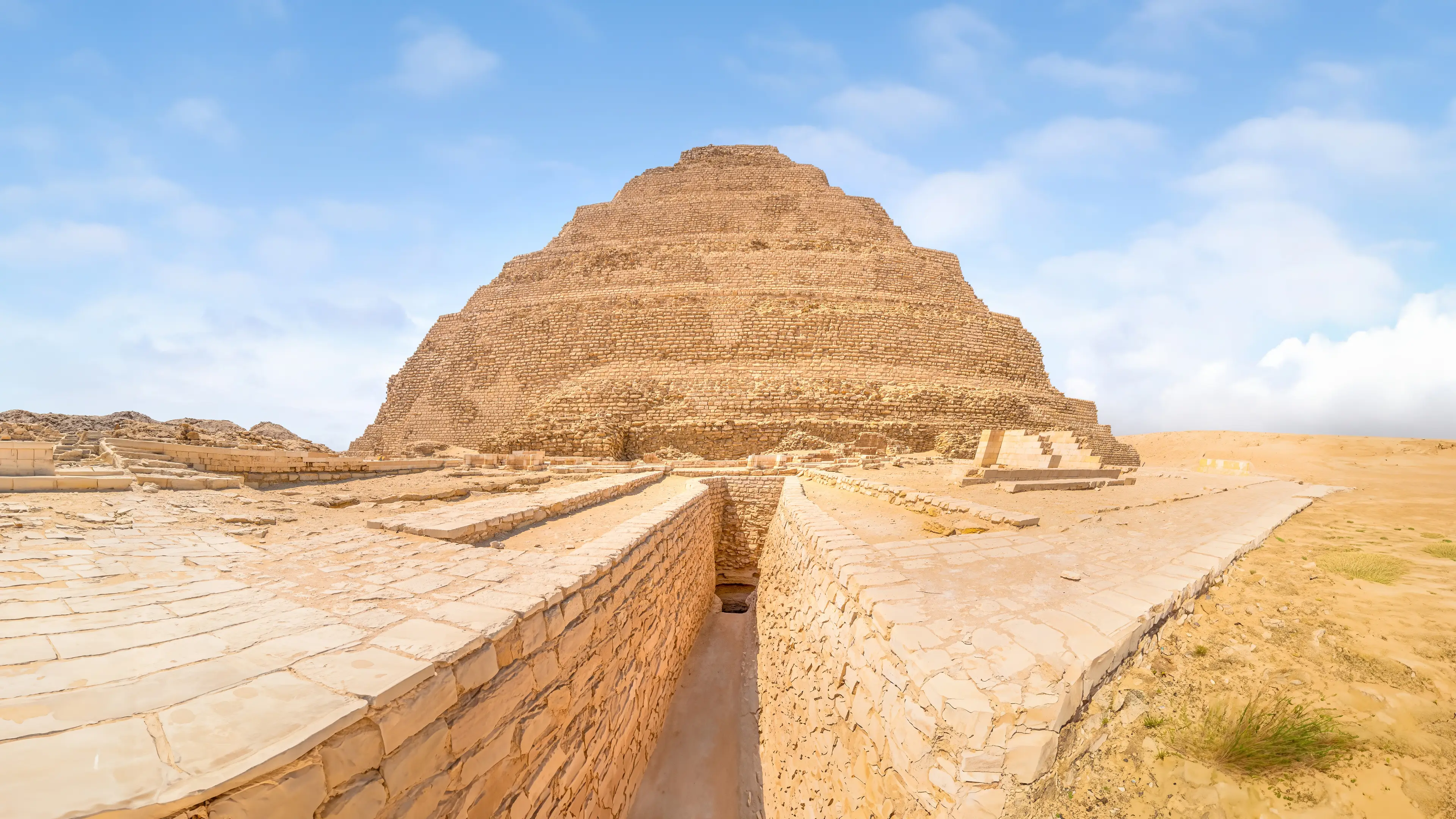 People have long wondered how the pyramids were built (getty stock)