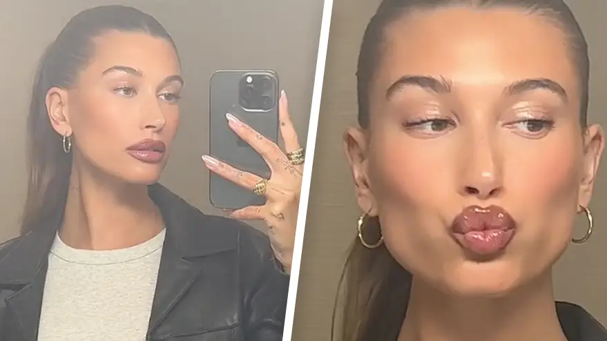 Hailey Bieber/TikTok.