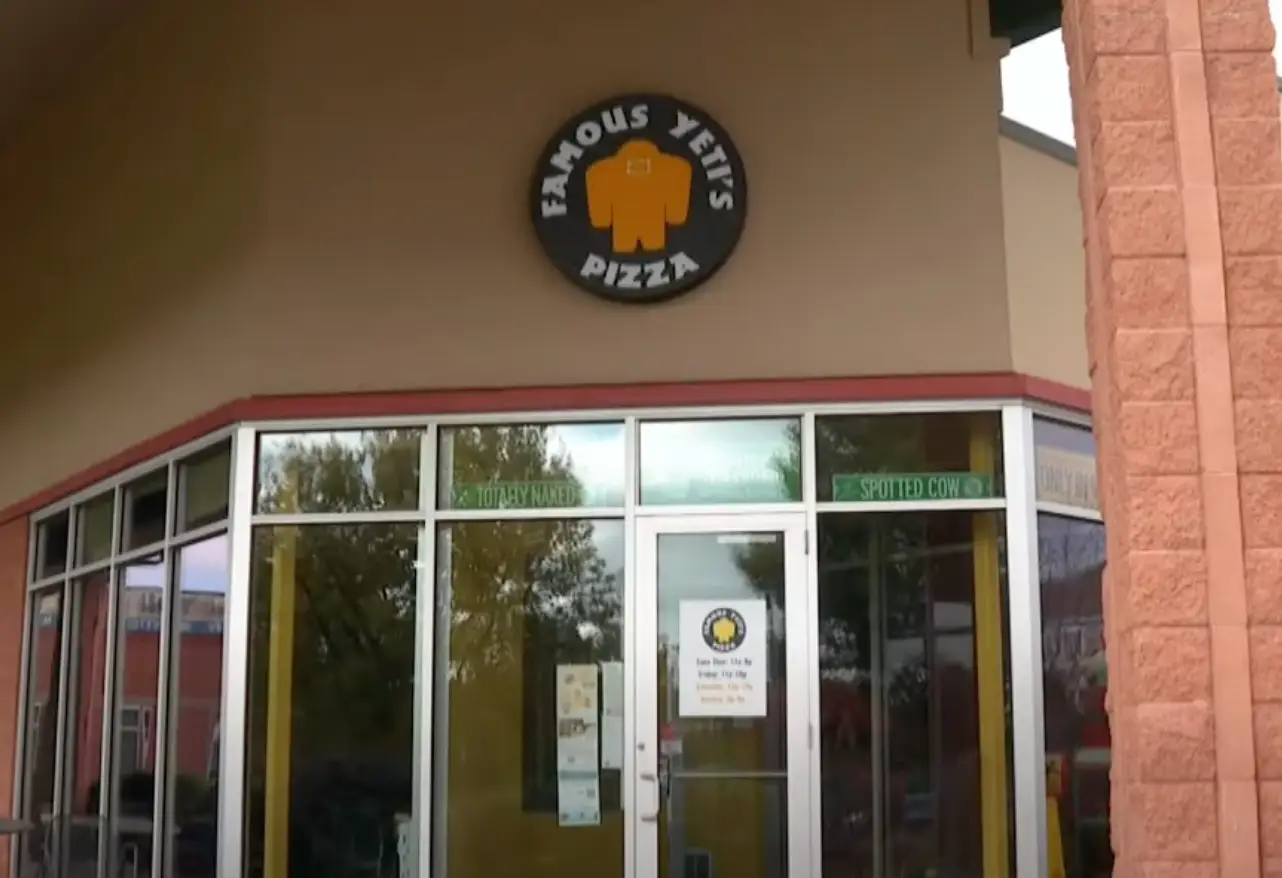 The ordeal happened at Famous Yeti's Pizza in Stoughton, Wisconsin (FOX6 News Milwaukee)