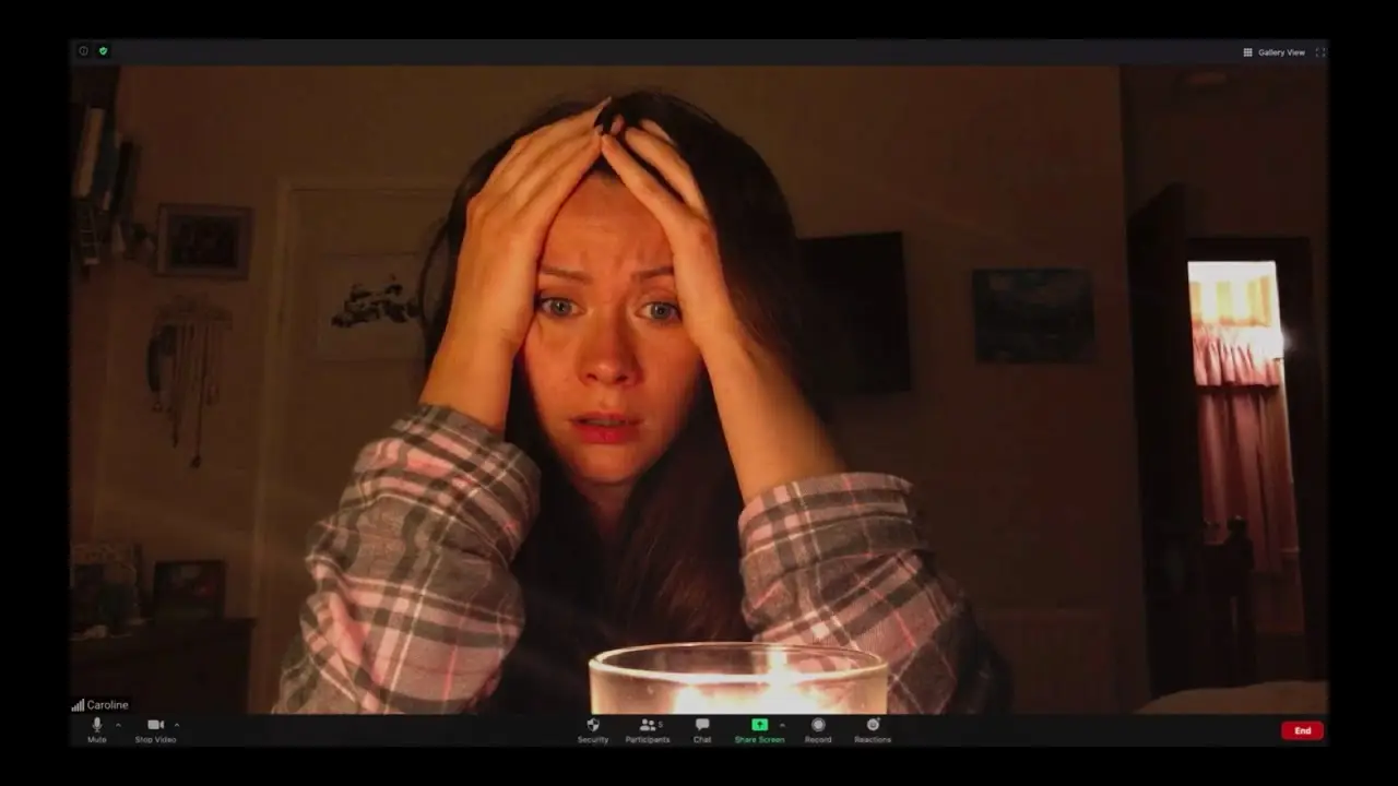 The film was made during the Covid-19 pandemic and filmed through Zoom video calls.