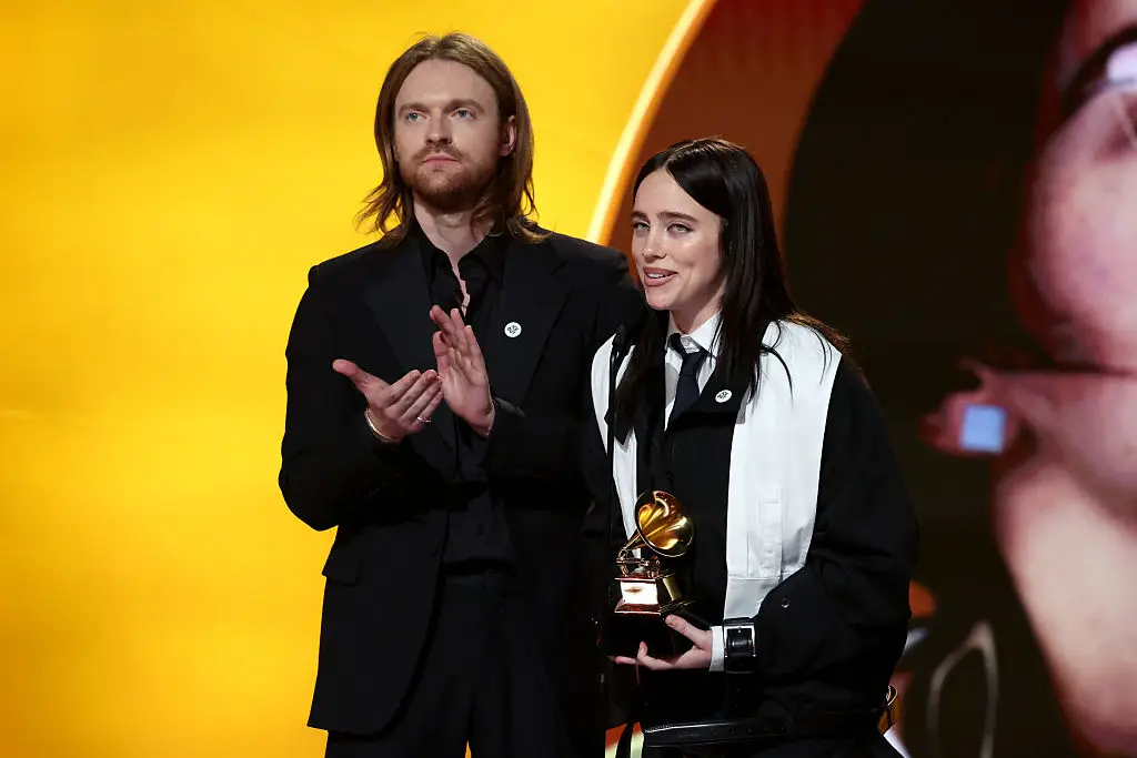 Billie Eilish's acceptance speech sparked outrage from critics (Kevin Mazur/Getty Images for The Recording Academy)