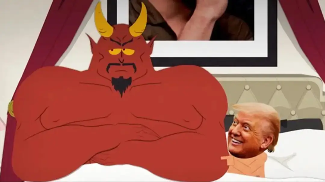 The cartoon didn't pull any punches with it's roast of Trump (Paramount+)