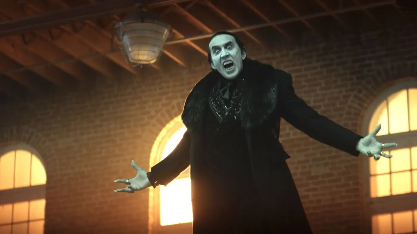 Nicolas Cage in Renfield.