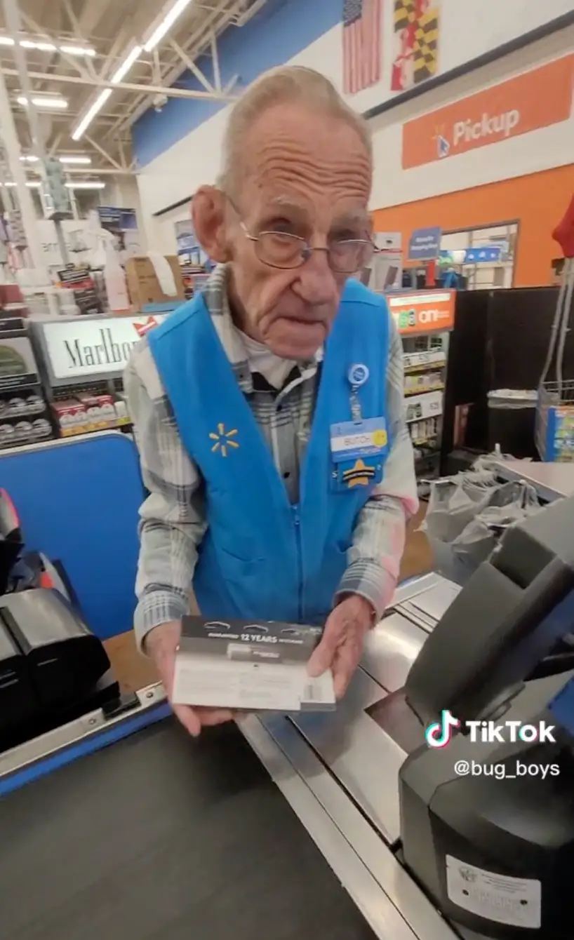 Butch Marion, a Navy veteran, has been working at Walmart in order to fund medical bills.