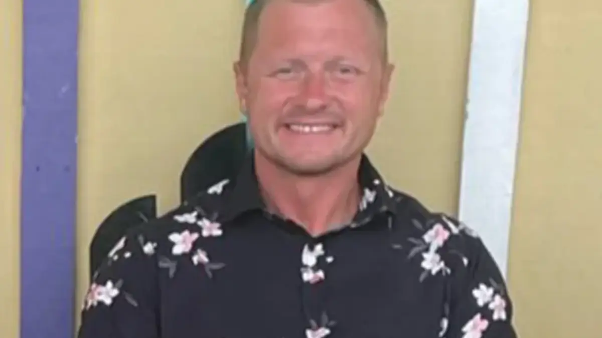 Hughes was run over after tripping into the road as the students tried to flee (Jason Hughes/Facebook)