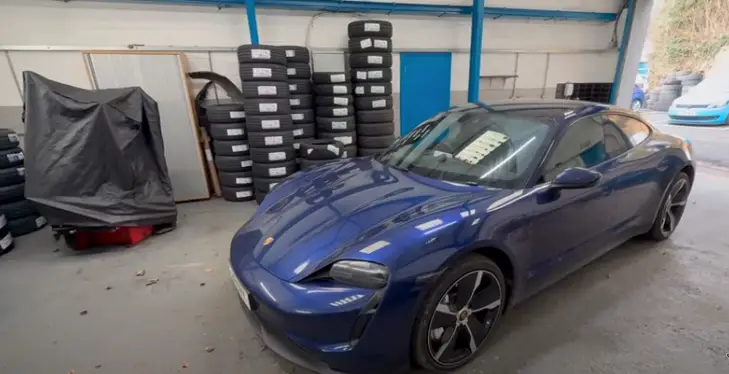 Lee's Porsche Taycan (The MacMaster/YouTube)