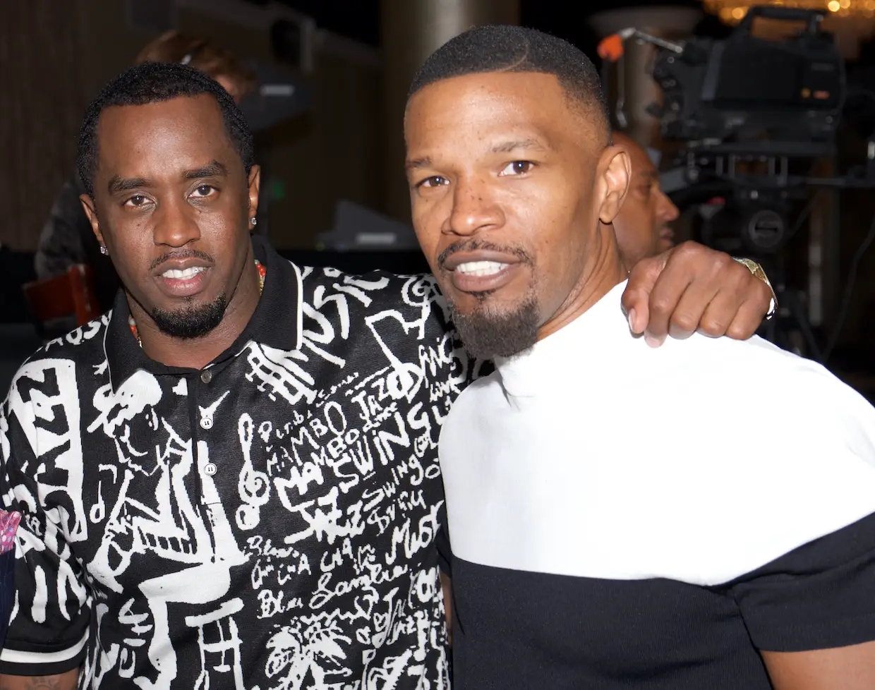 Foxx rubbished the rumor about Diddy trying to kill him and joked about another rumor that was circulating (Earl Gibson III/Getty Images)