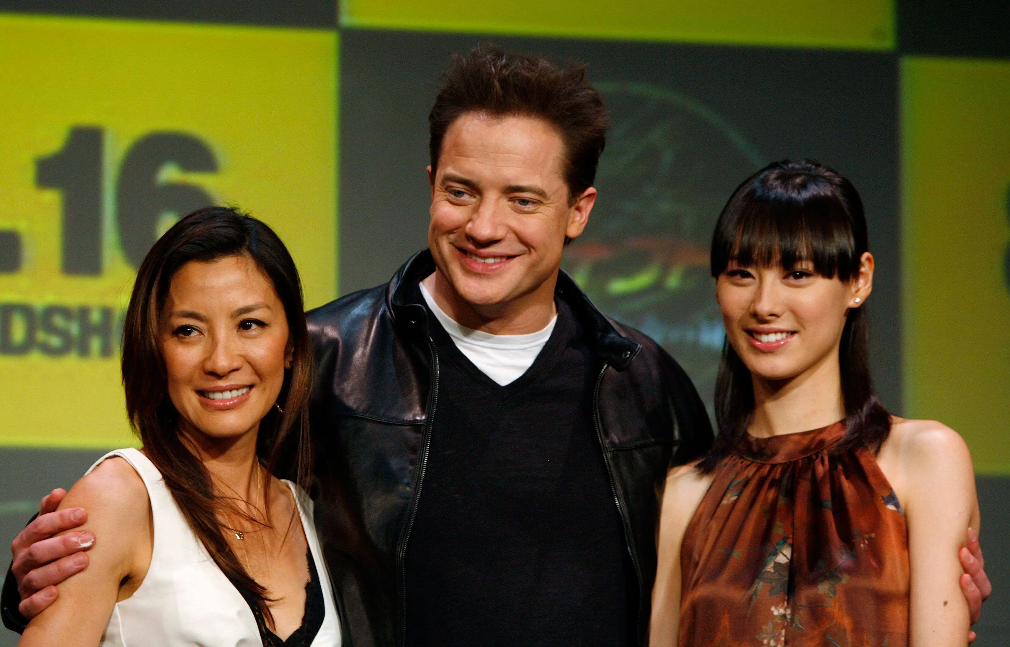 Fraser wants to reunite with Michelle Yeoh.