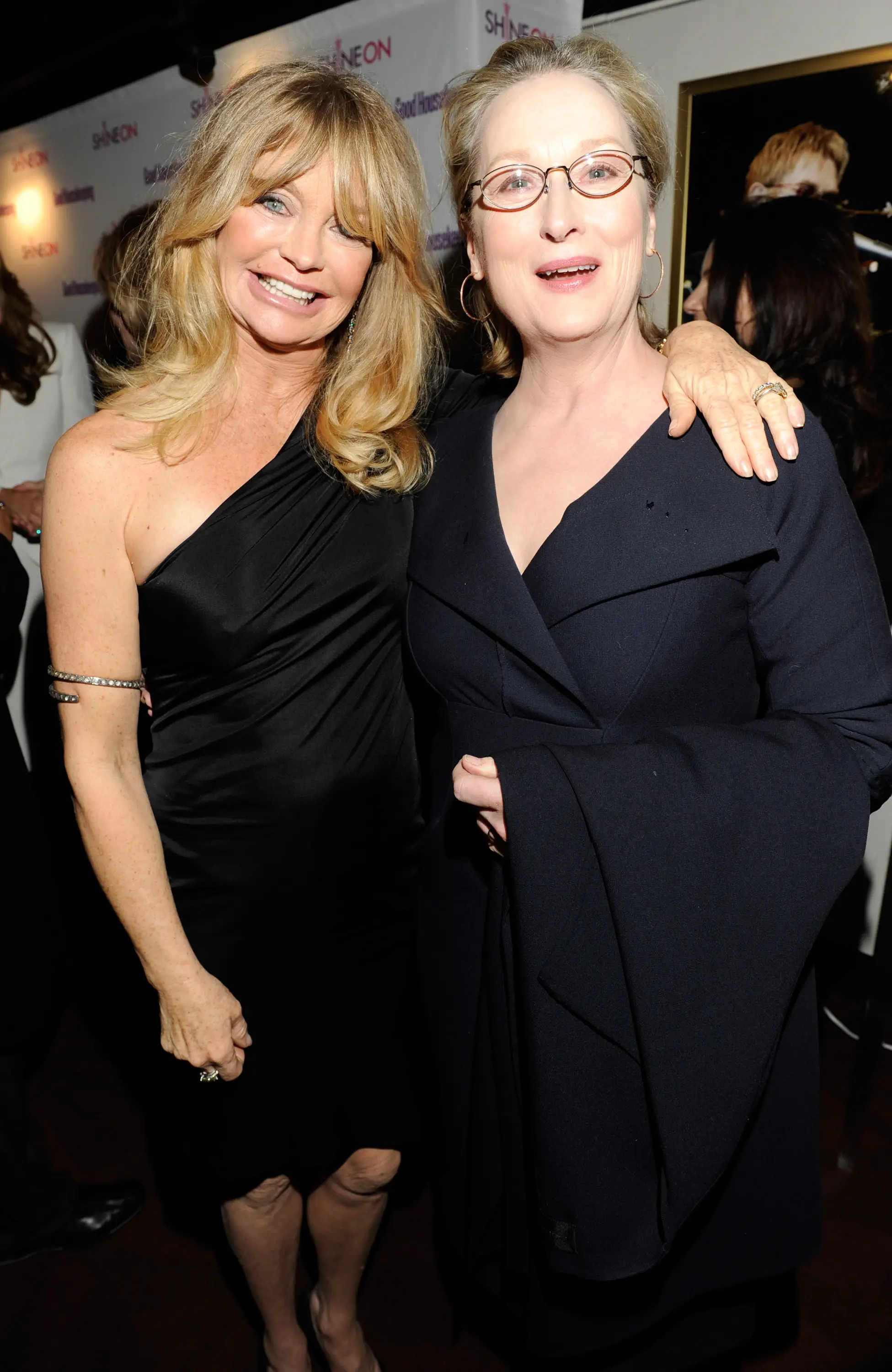 Streep joked about her time on set with Hawn (Kevin Mazur/WireImage for Good Housekeeping)