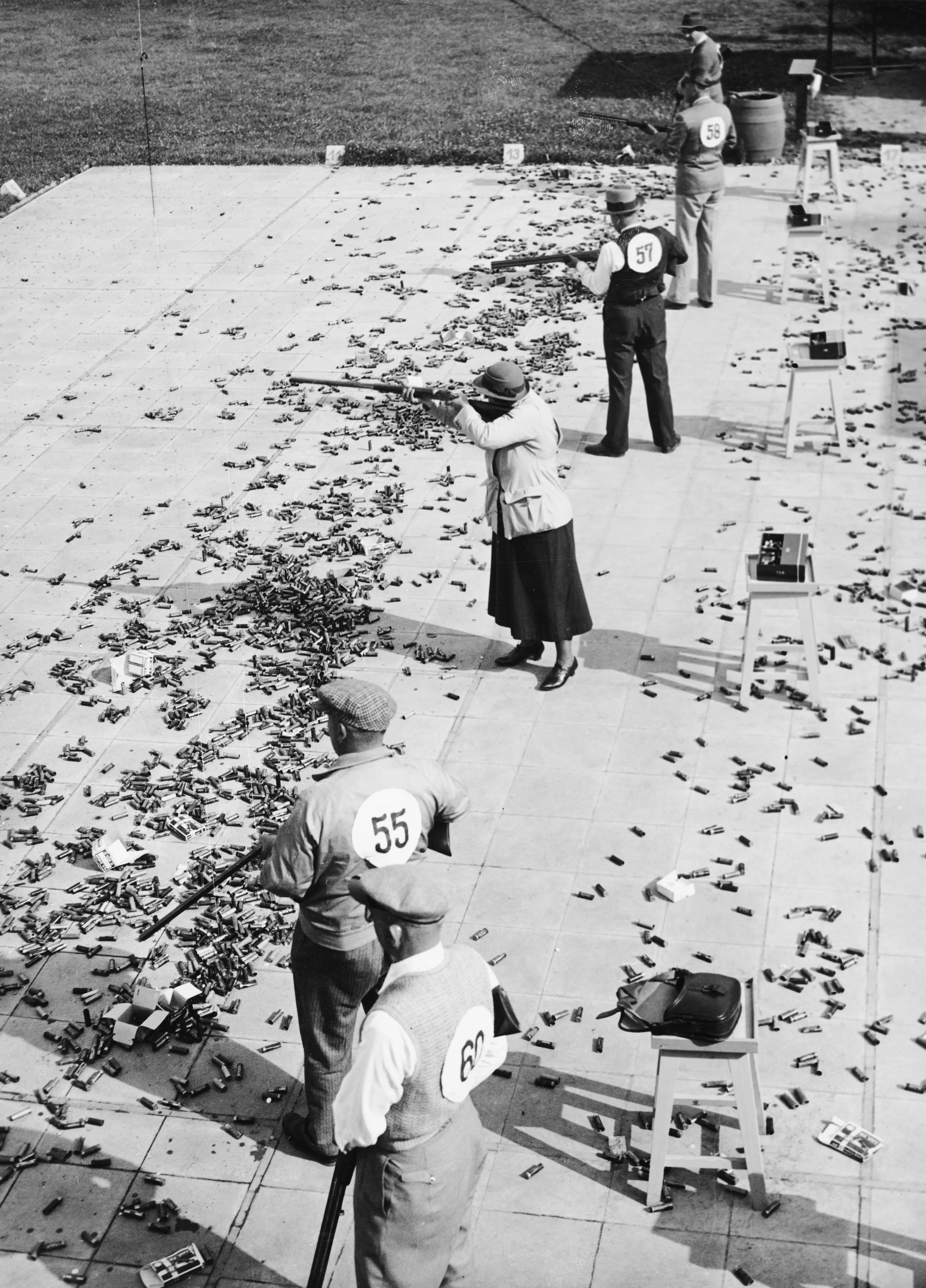 Pigeon shooting was the first and last Olympic event to harm animals (FPG/Archive Photos/Hulton Archive/Getty Images)