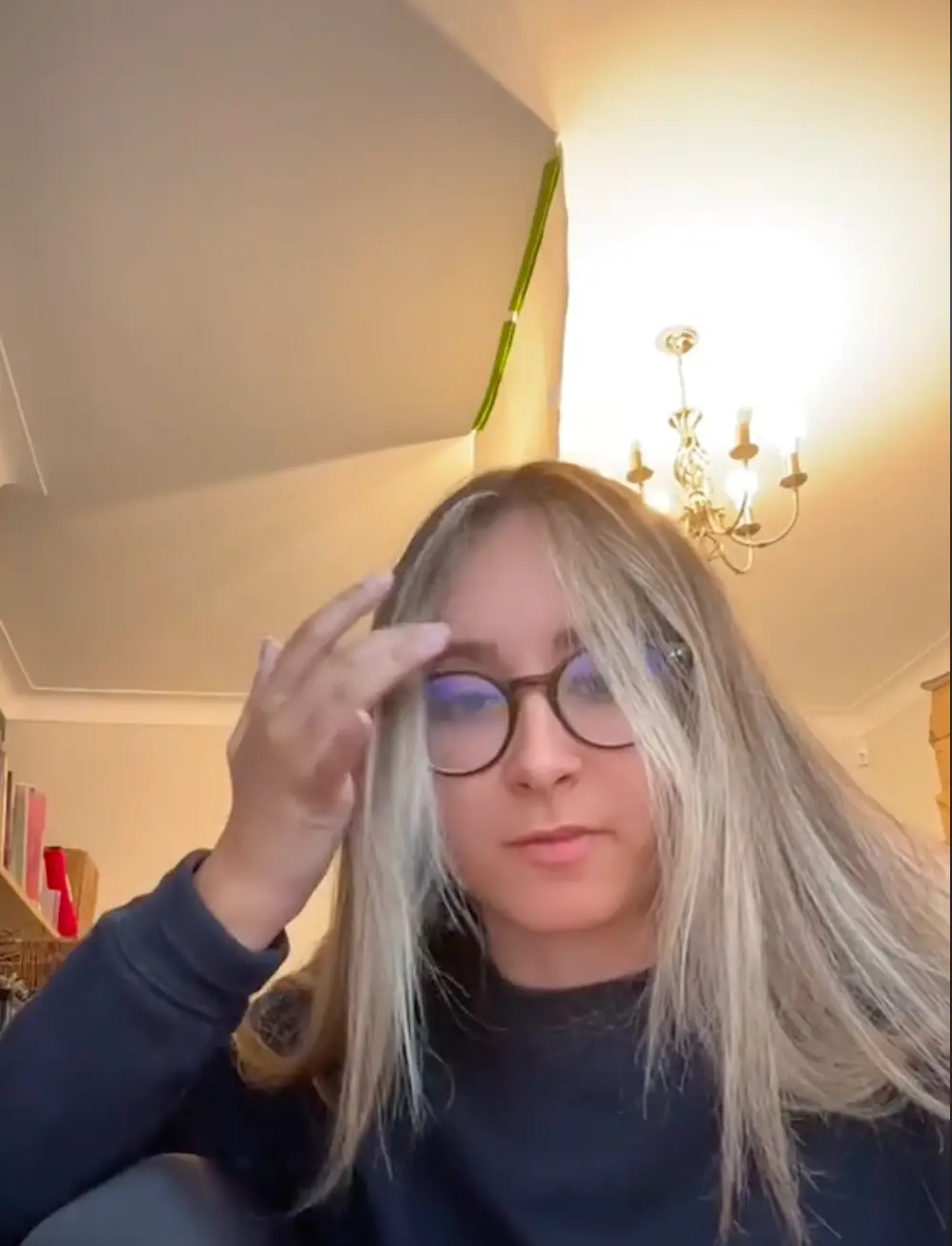 She said the whole situation has been 'stressful'.