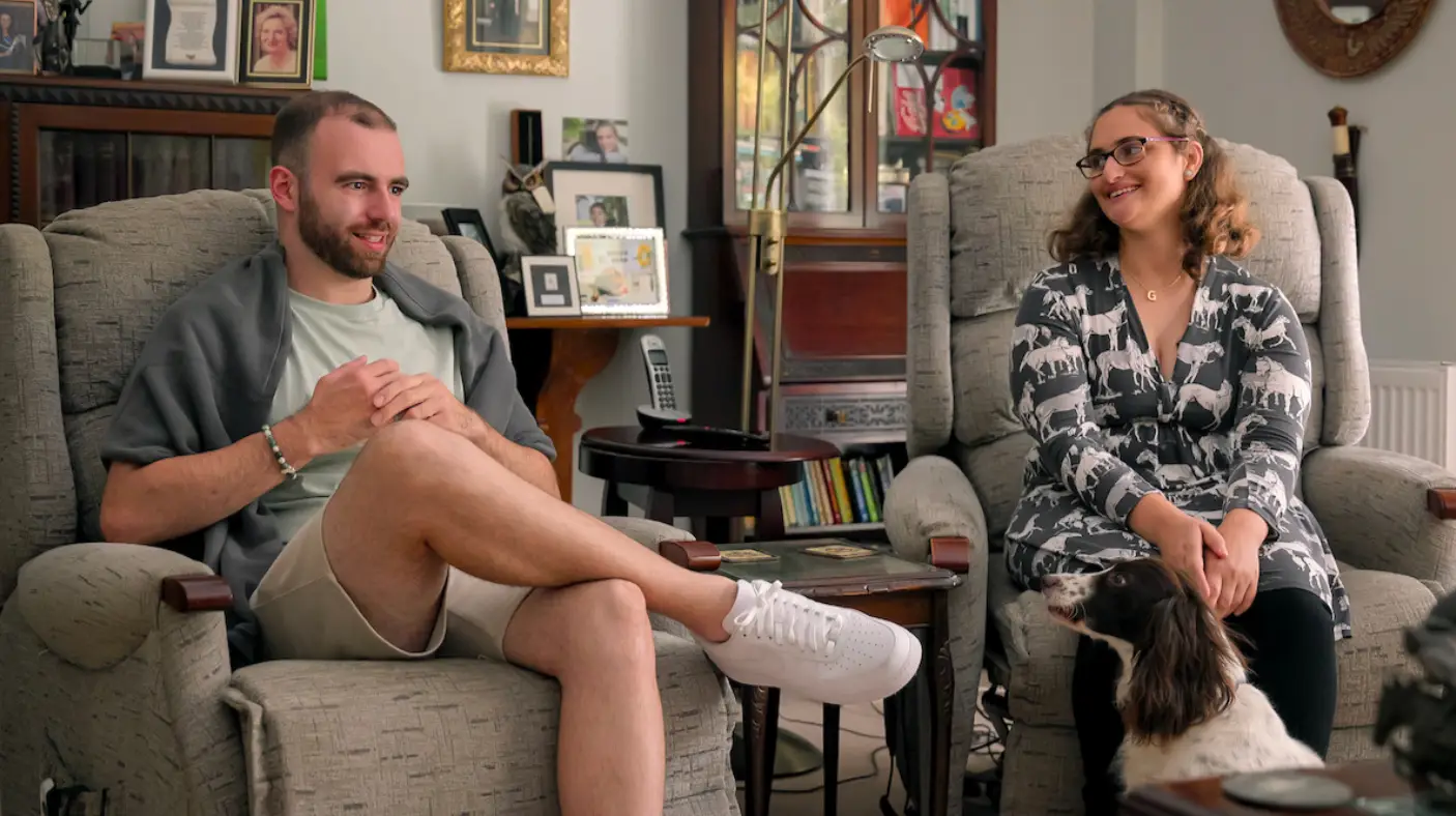 Connor and Georgie called it quits after a trip to the UK (Netflix)