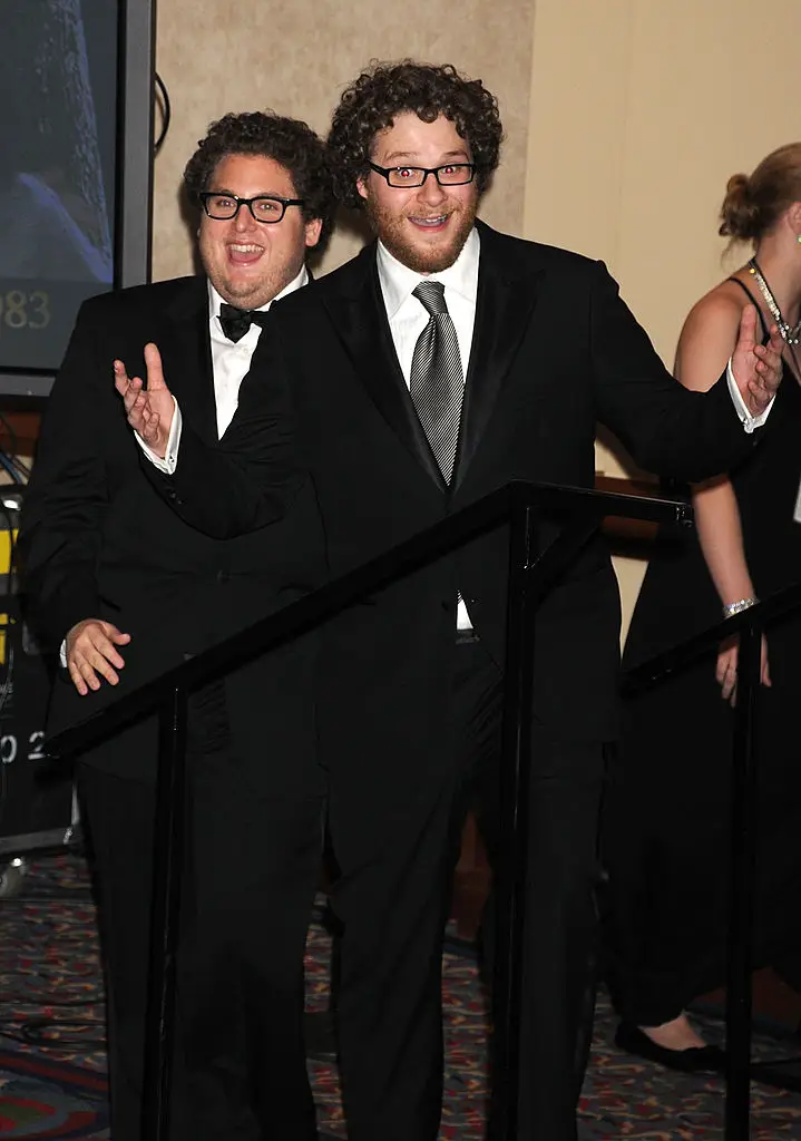 Seth Rogen and Jonah Hill have been working together since 2005 (Photo by Jeff Kravitz/FilmMagic)