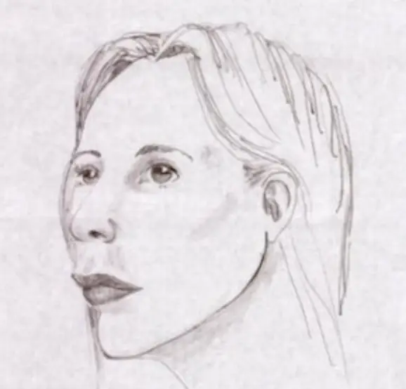 A sketch of the woman (Othram Inc.)