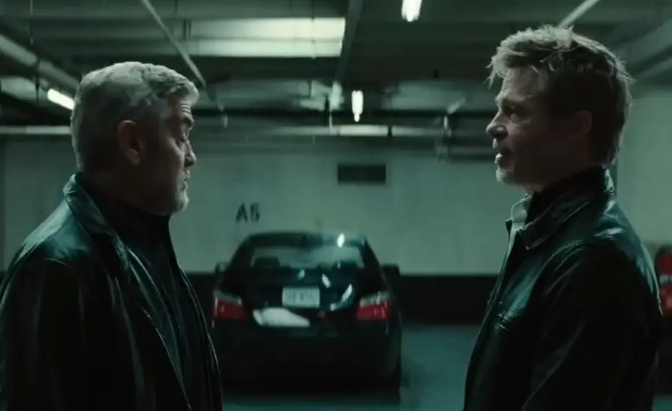 Brad Pitt and George Clooney cut their own pay to get a theatrical release. (Apple TV)